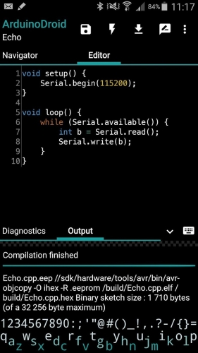 ArduinoDroid Captura de pantalla 2