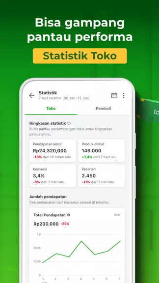 Tokopedia Seller Capture d'écran 3