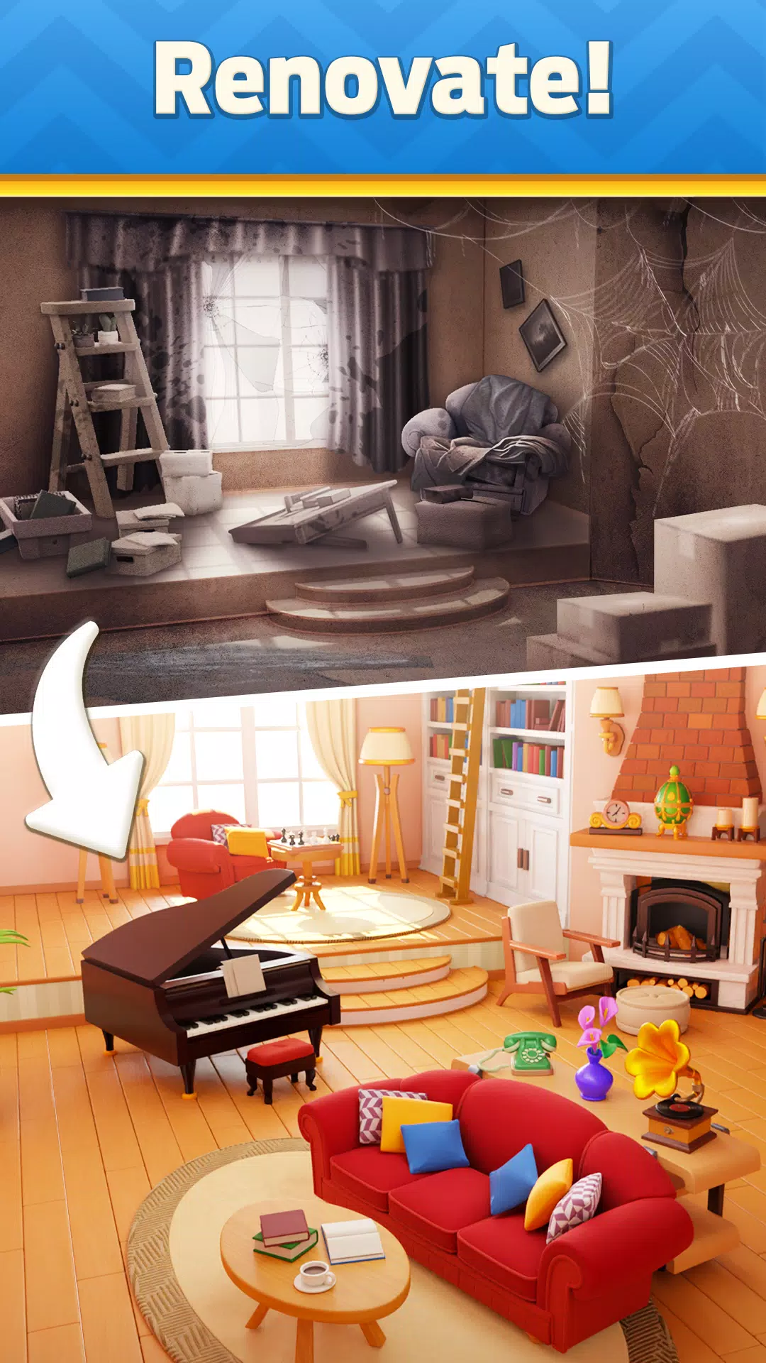 Mergedom: Home Design 스크린샷 2