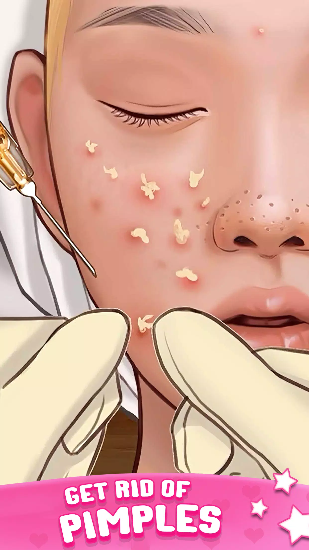 ASMR Doctor Game: Makeup Salon Captura de tela 2
