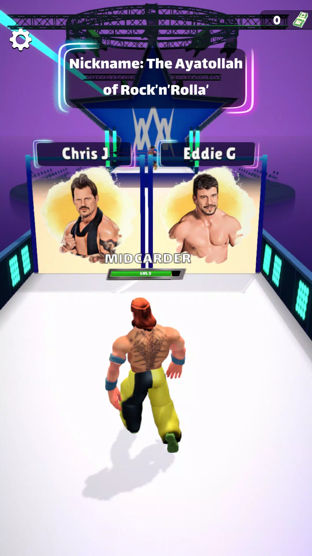 Wrestling Trivia Run 螢幕截圖 0
