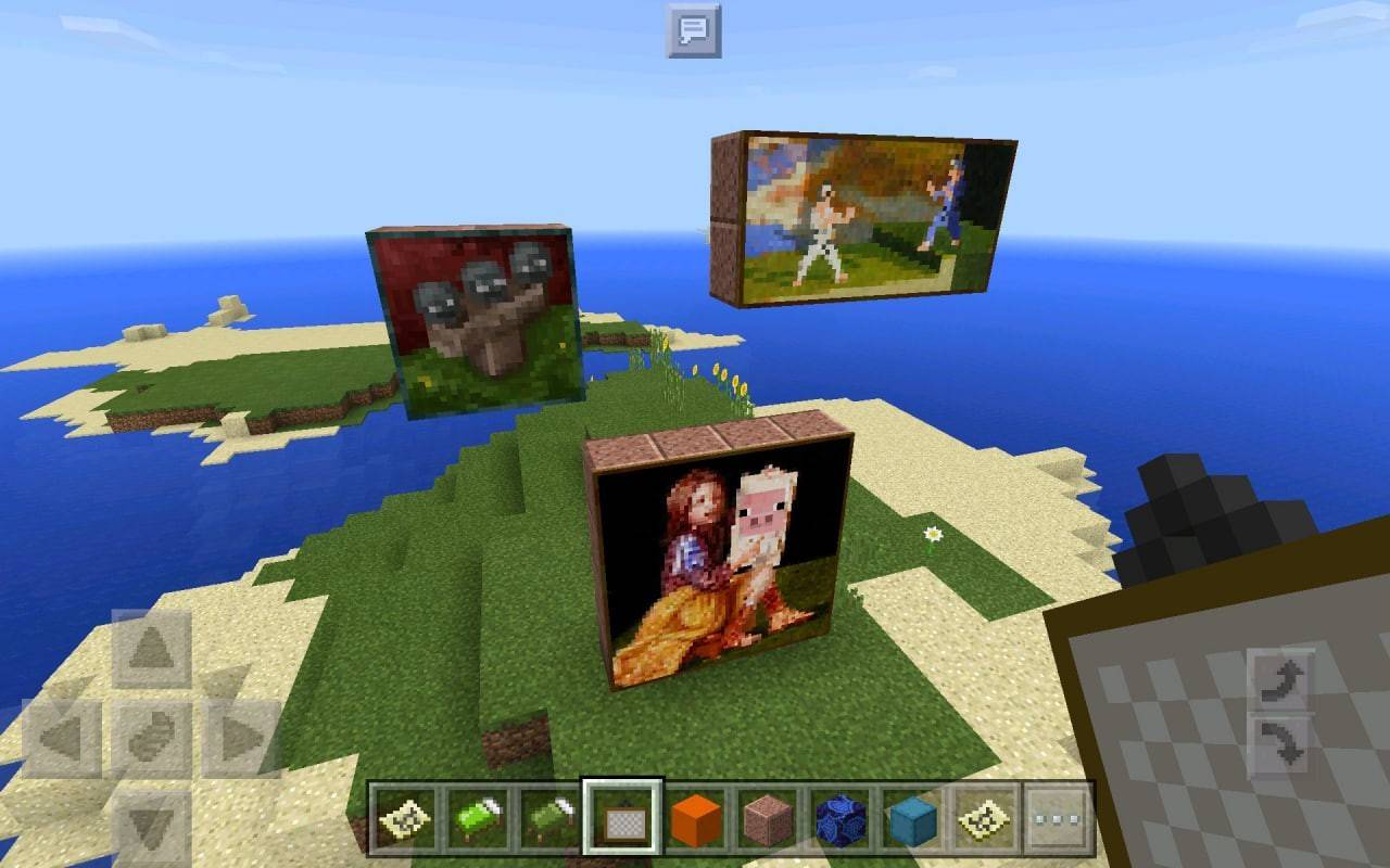 Pinturas en Minecraft