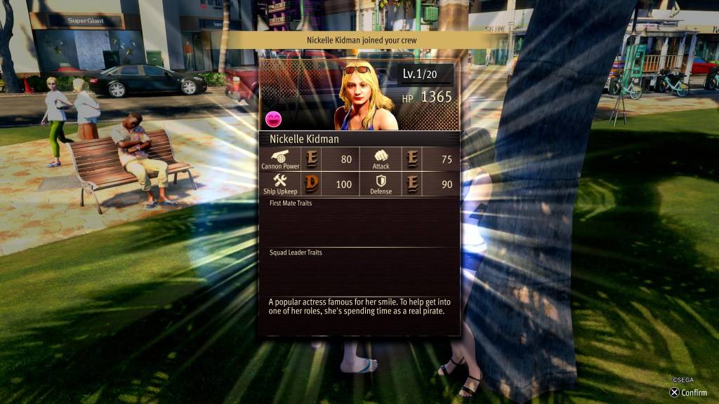 Ein Screenshot von wie ein Drache: Pirat Yakuza in Hawaii