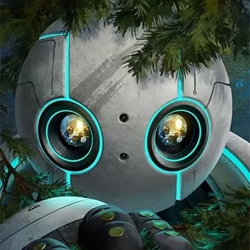 野生機器人電影海報