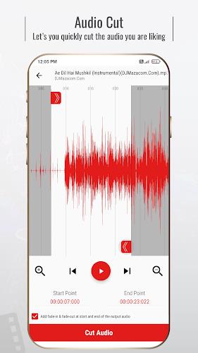 Mstudio : Audio & Music Editor 스크린샷 2