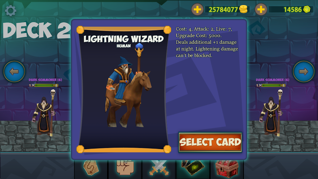 Schermata Saga CCG Dust And Magic 1