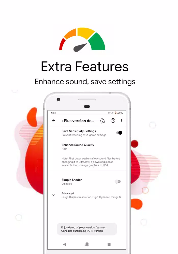 Schermata PGT: GFX, Launcher & Optimizer 1