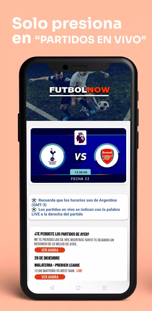 Futbol Now 螢幕截圖 3