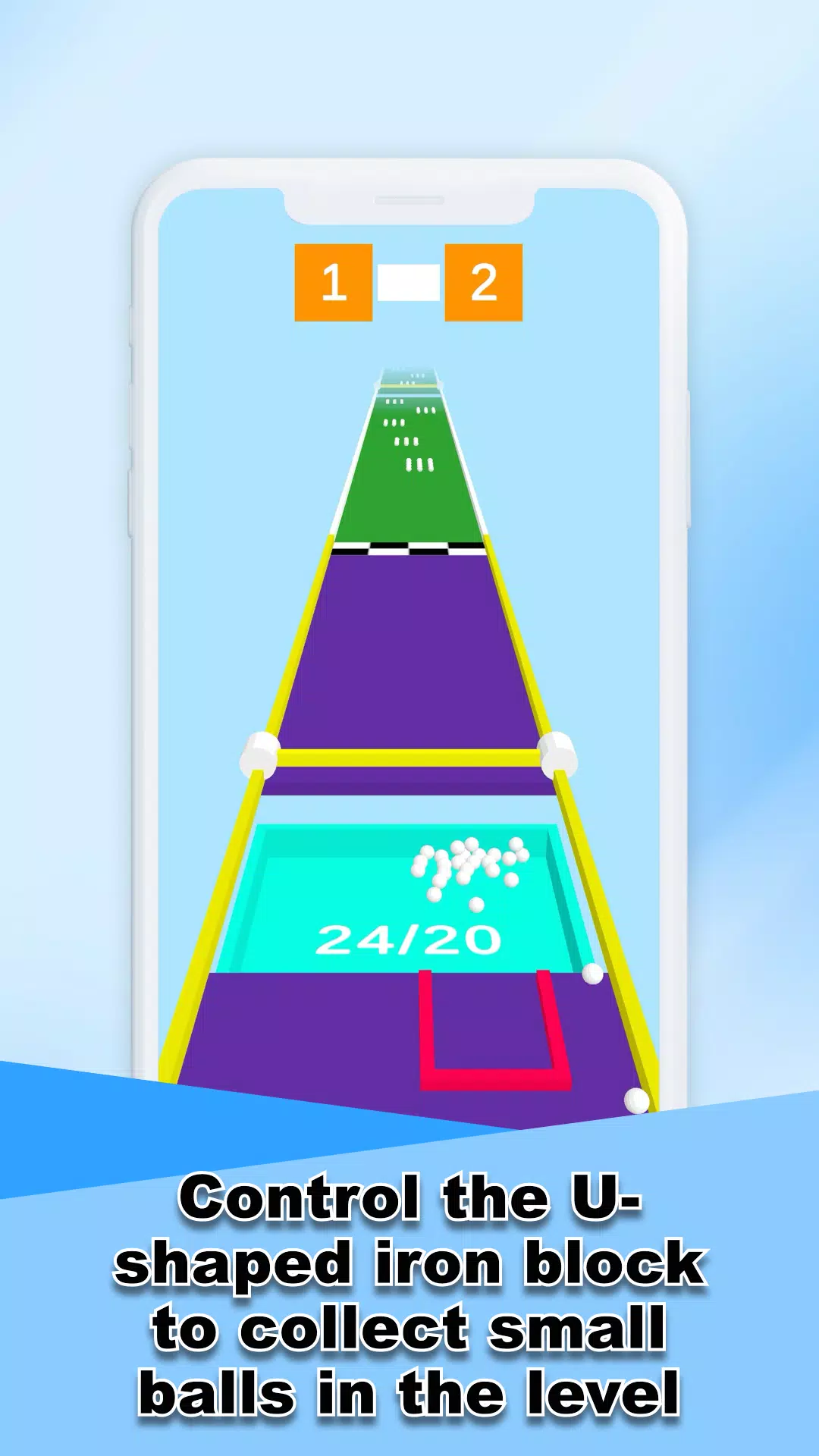 Collect Balls 3D Game Ảnh chụp màn hình 0