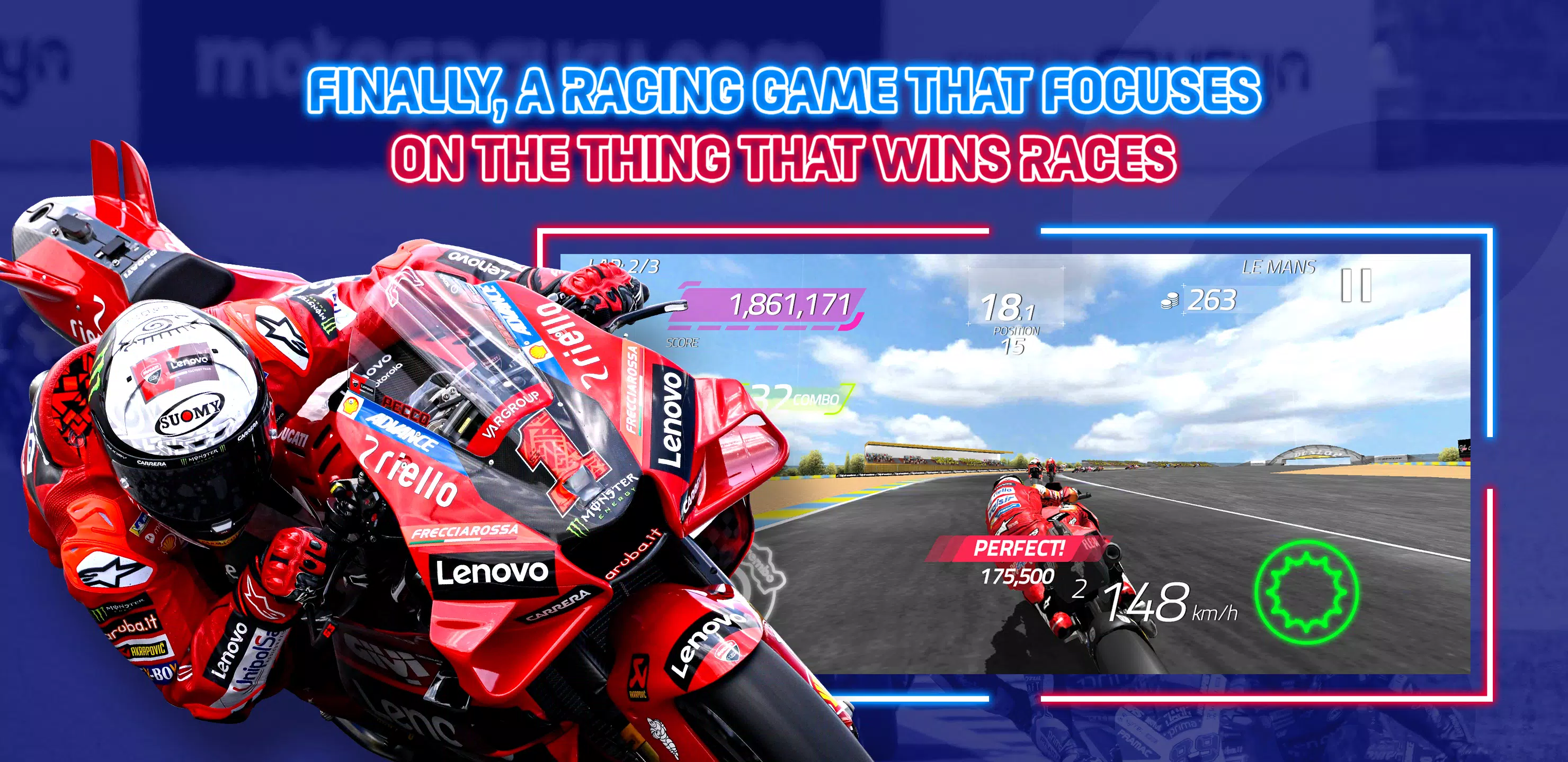 MotoGP Racing '23 ဖန်သားပြင်ဓာတ်ပုံ 0