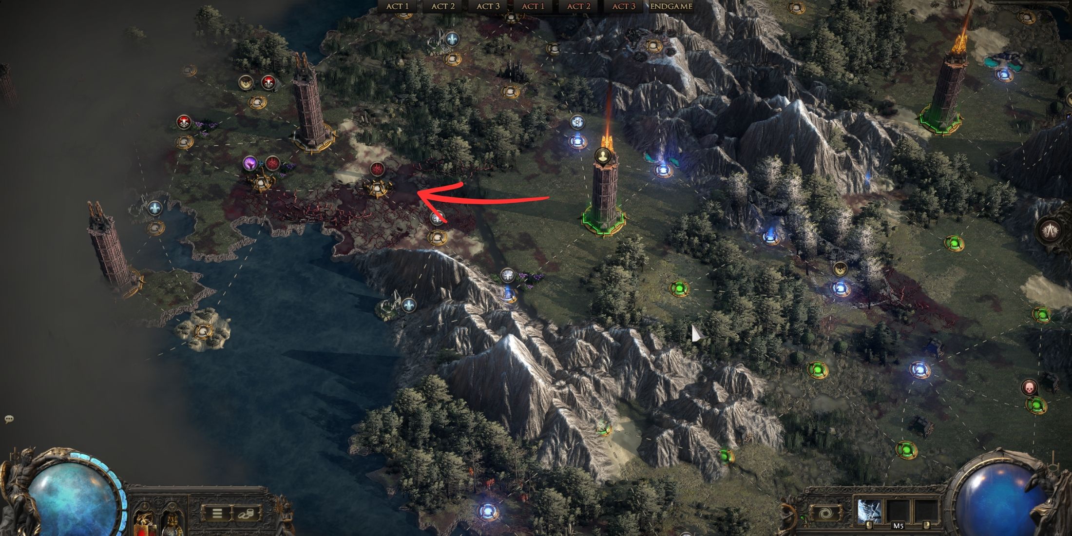 Path of Exile 2 Citadel locations