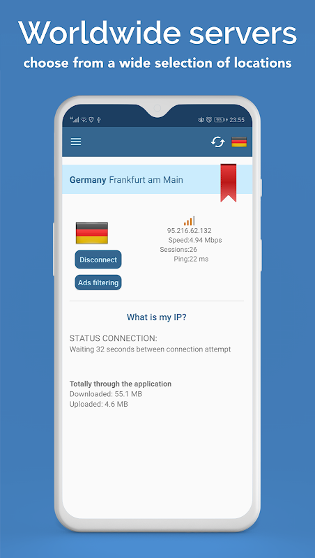 Easy VPN Free - Unlimited Secure VPN Proxy ဖန်သားပြင်ဓာတ်ပုံ 2