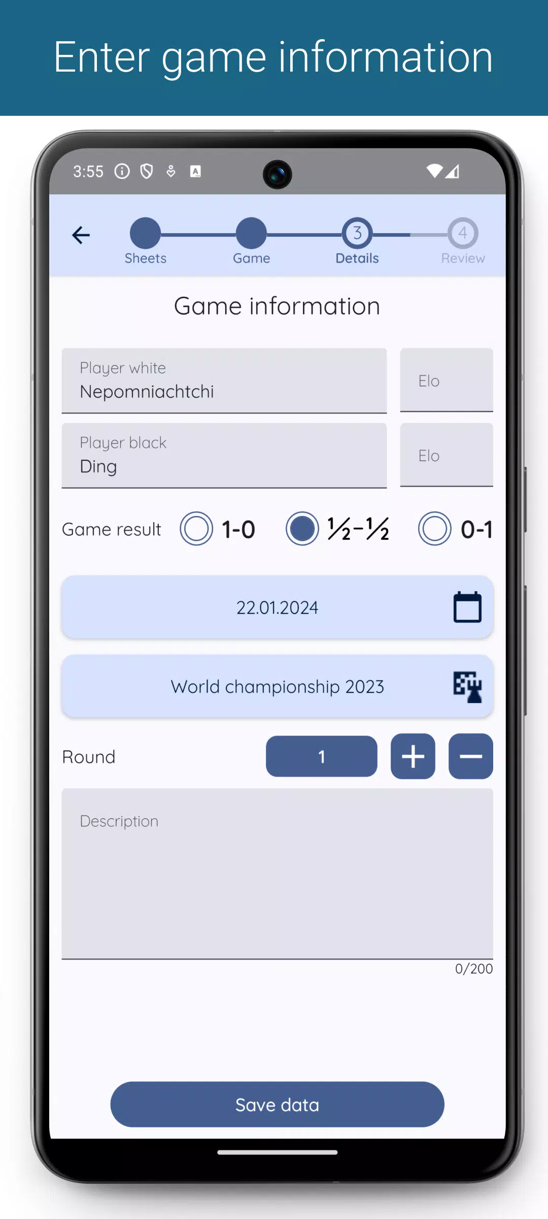 Chess Scanner Schermafbeelding 2