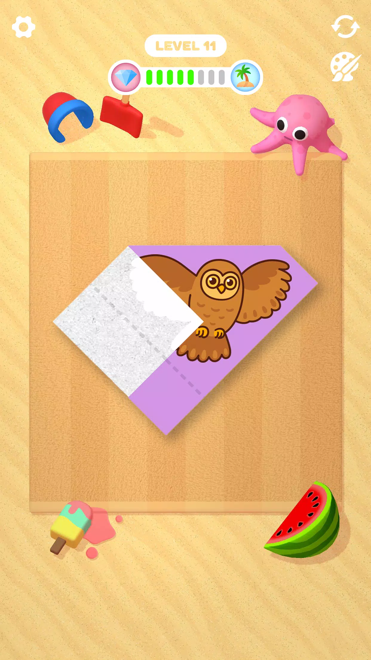 Paper Fold ဖန်သားပြင်ဓာတ်ပုံ 3