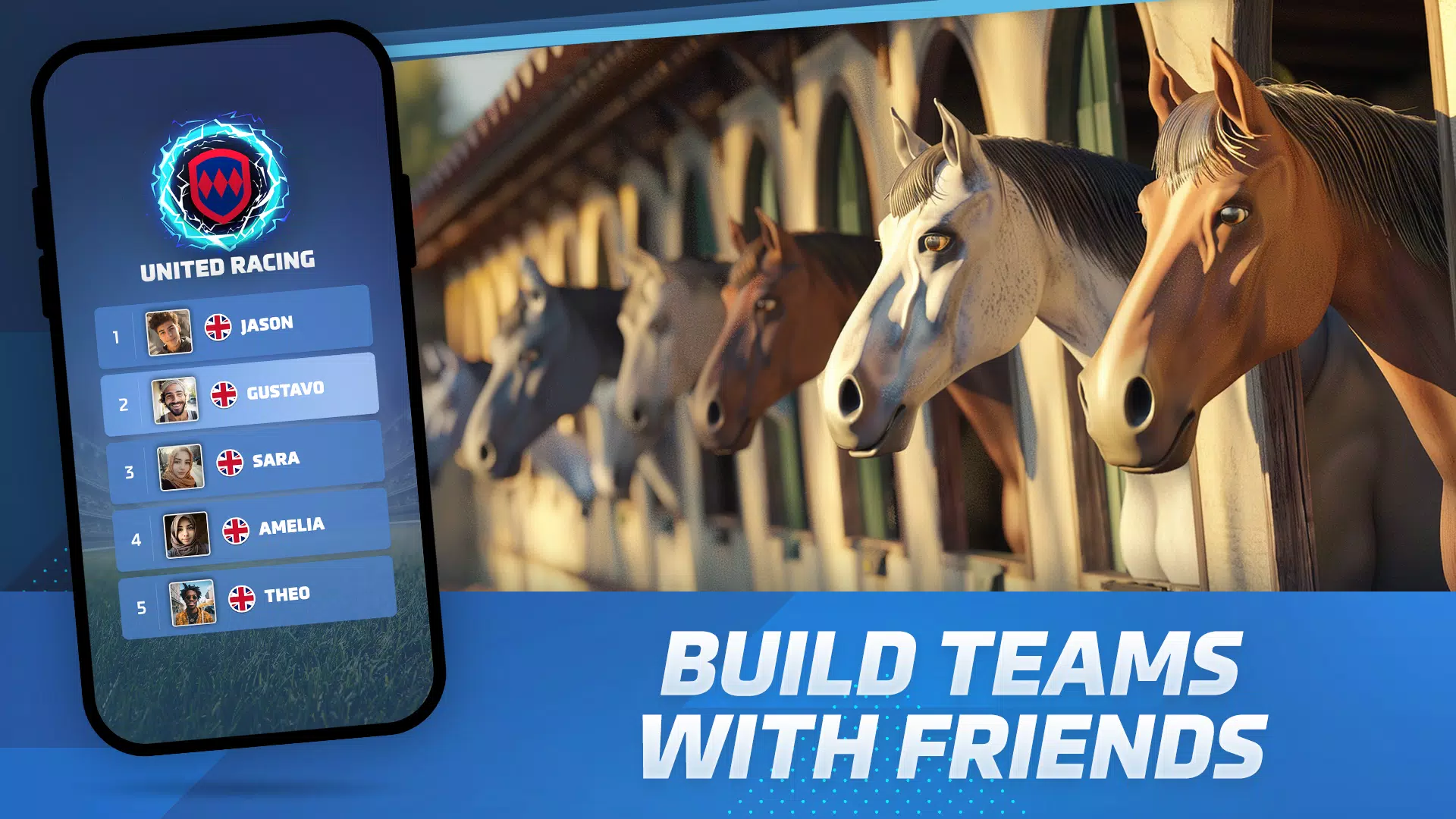 Horse Racing Rivals 螢幕截圖 1