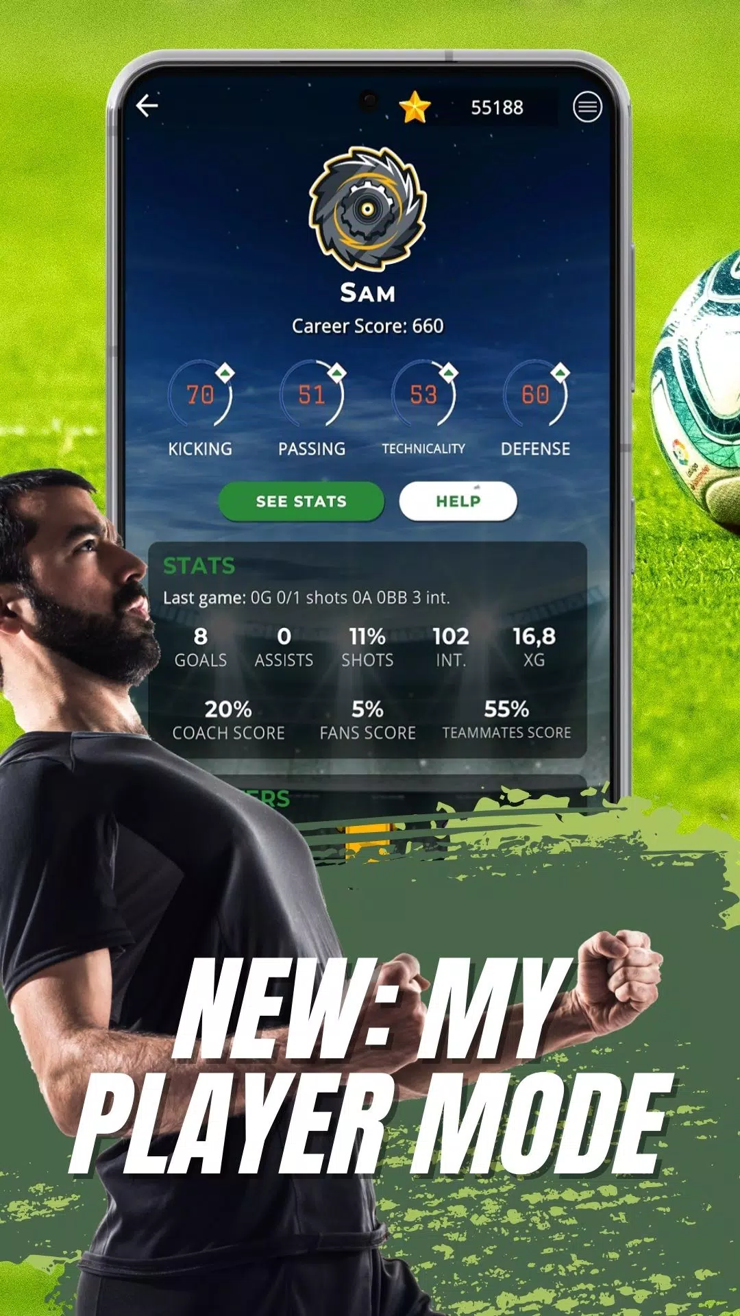 Astonishing Eleven Football Schermafbeelding 3