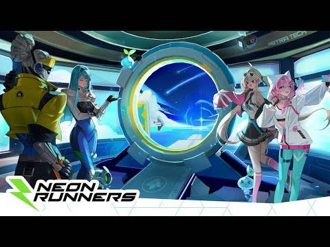 Neonläufer: Craft & Dash Gameplay Screenshot