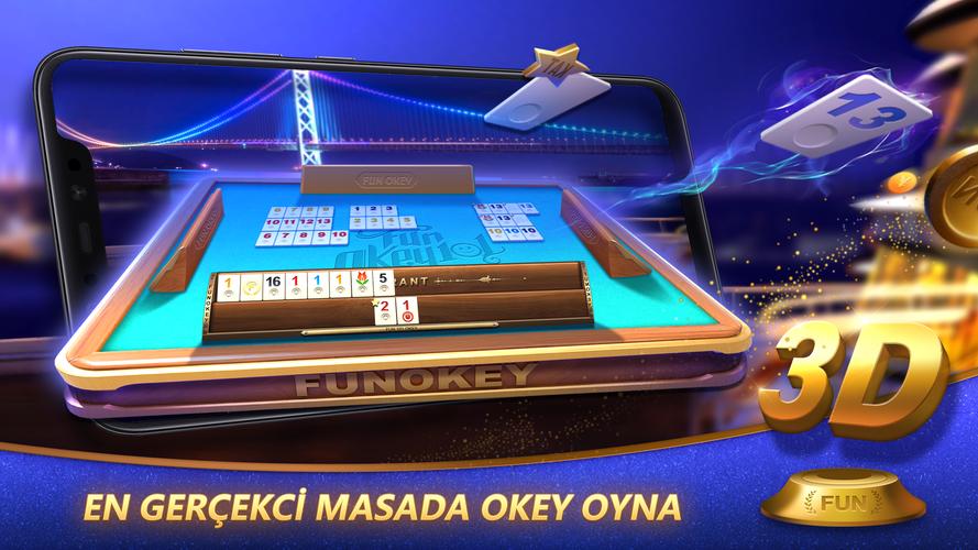 Fun 101 Okey® Ảnh chụp màn hình 1