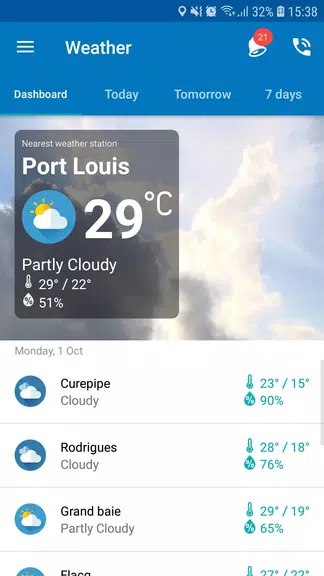 my.t weather Captura de tela 1