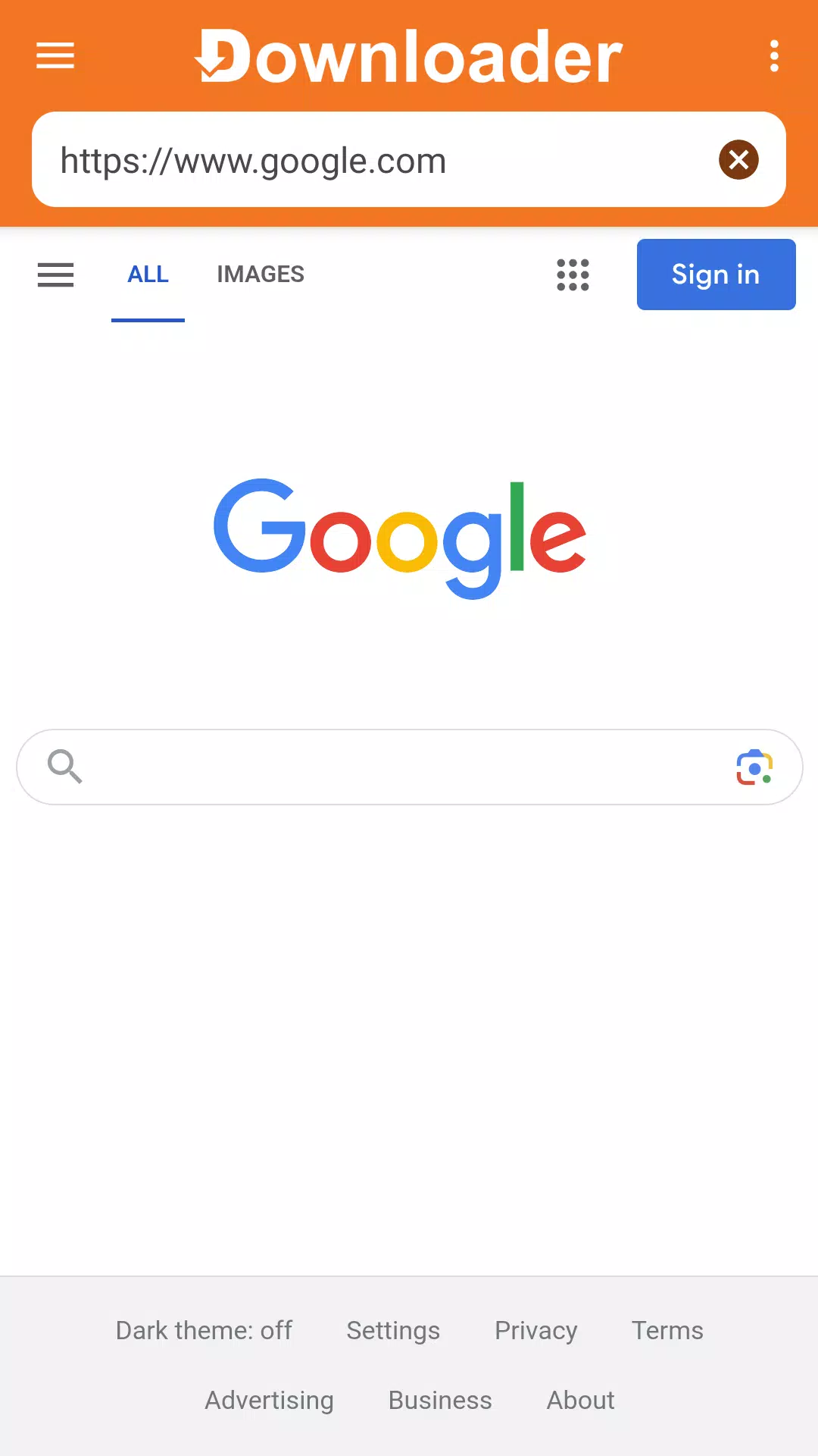 Downloader Zrzut ekranu 2