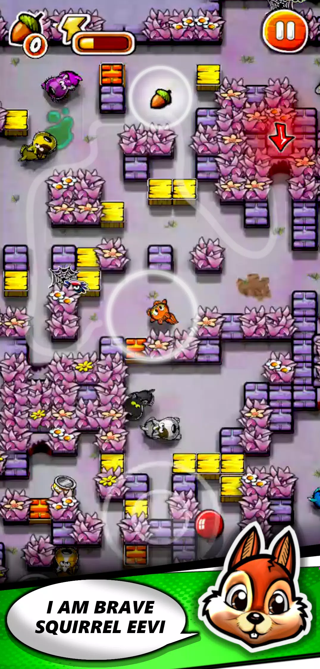 Squirrel Maze Escape Captura de pantalla 3