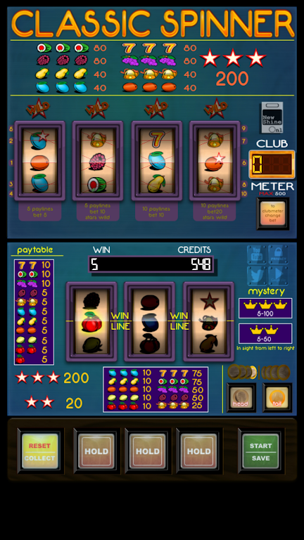 Free Slot Machine Classic Spinner 螢幕截圖 2