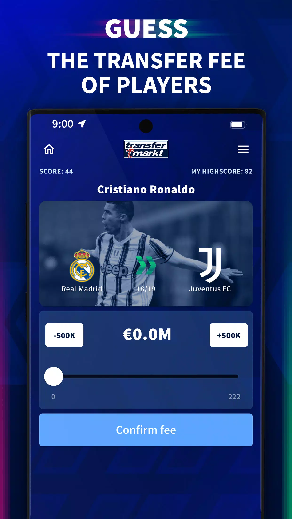 Transfermarkt: Football Quiz应用截图第1张