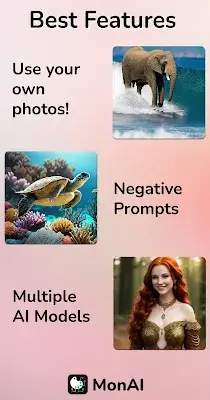 MonAI - AI Art Generator Tangkapan skrin 3