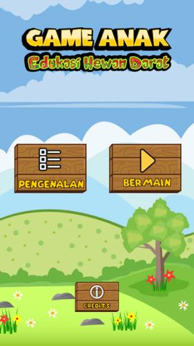 Game Anak Edukasi Hewan Darat Capture d'écran 0