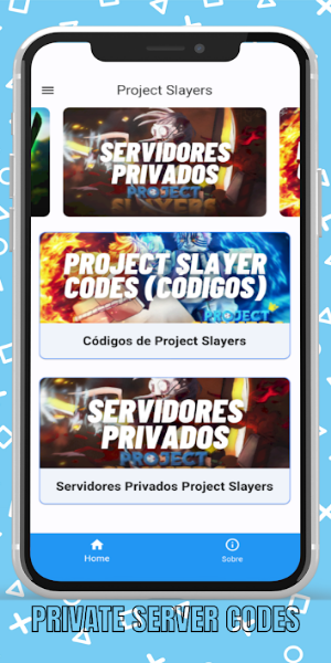 Project Slayers Codes Privados ภาพหน้าจอ 2