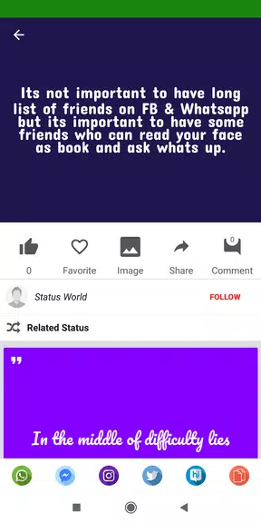 Latest Status Saver Capture d'écran 3