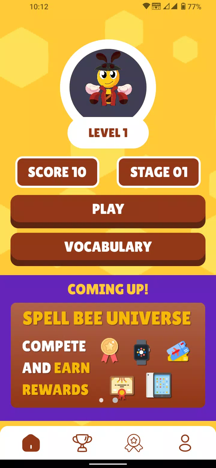 SpellBee Universe 스크린샷 0