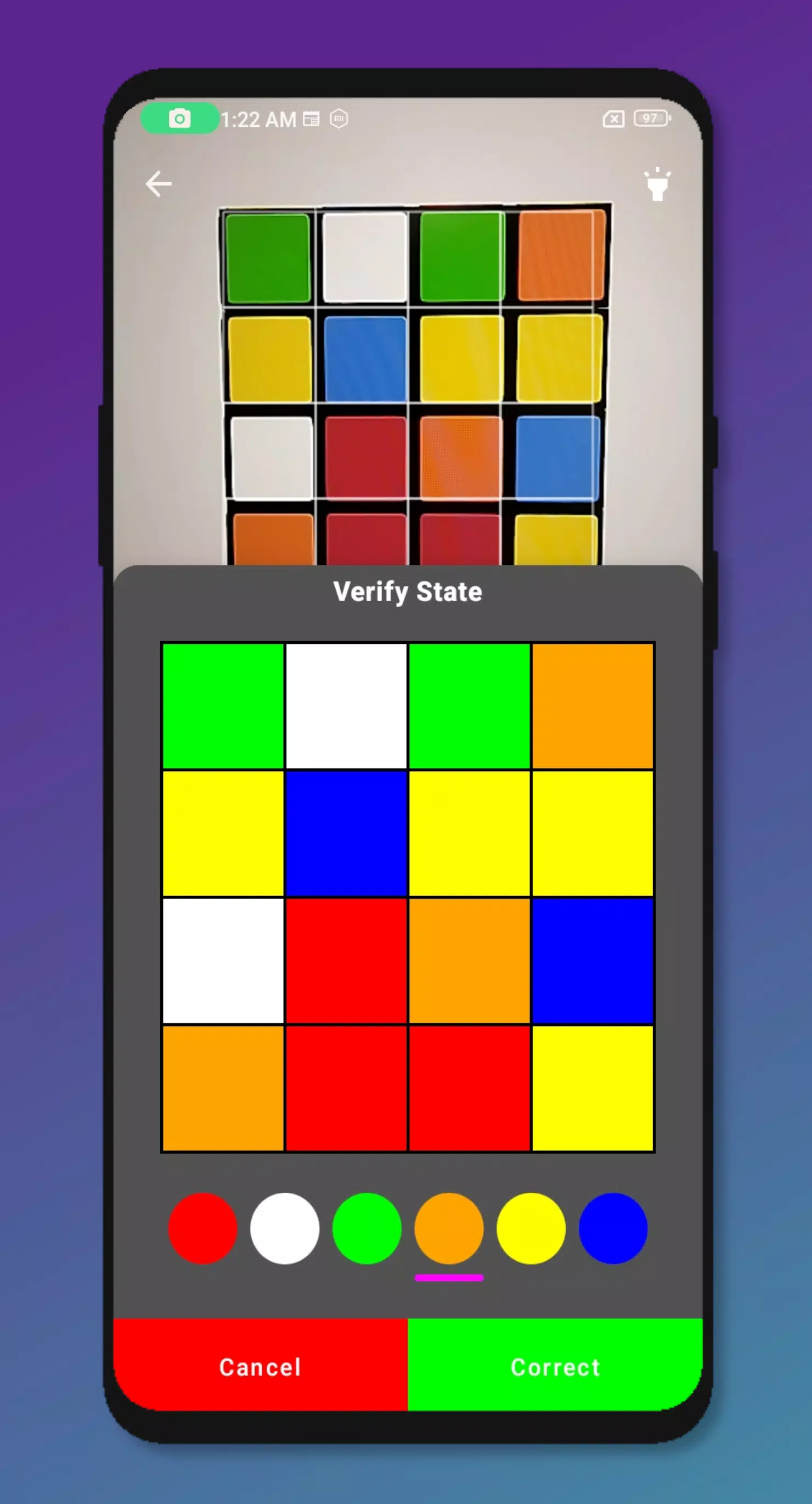 Rubik's Cube Solver 4x4 Скриншот 2