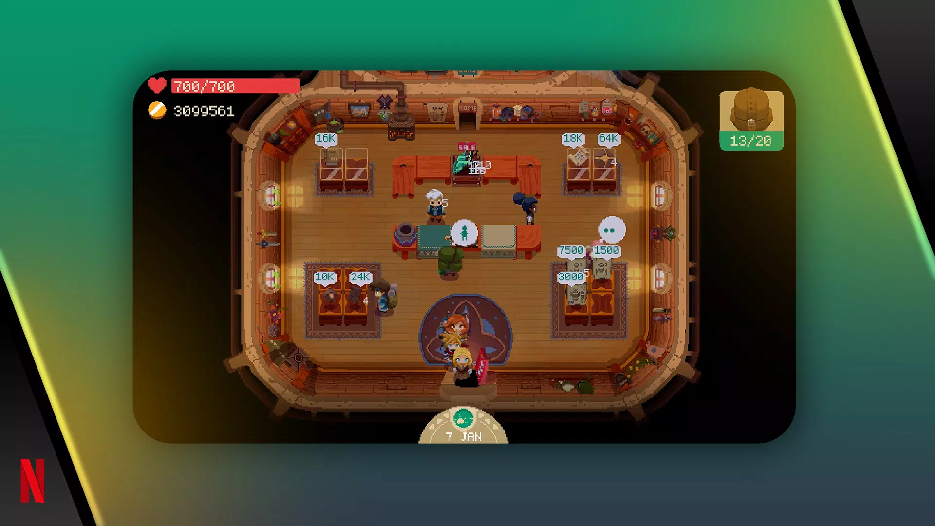 NETFLIX Moonlighter Zrzut ekranu 3