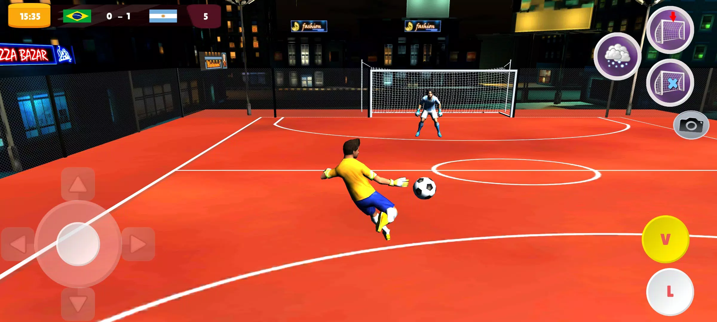 Goalie Wars Football Street 스크린샷 1