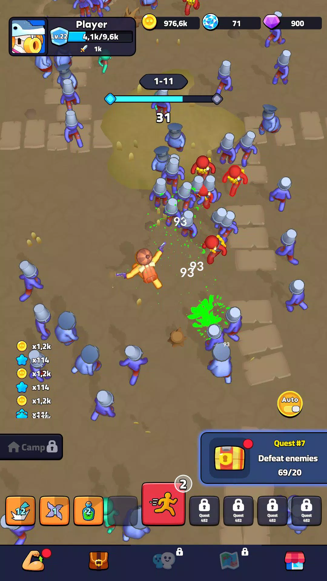 Idle Shooter: Survival 螢幕截圖 3