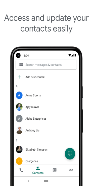 Google Voice 螢幕截圖 2