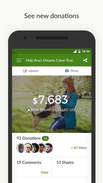 GoFundMe: Best in Crowdfunding 螢幕截圖 3