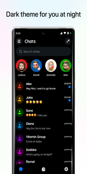 Messenger: Text Messages, SMS স্ক্রিনশট 2