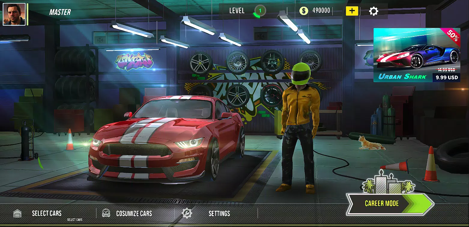 Night Street Master Racing 螢幕截圖 1