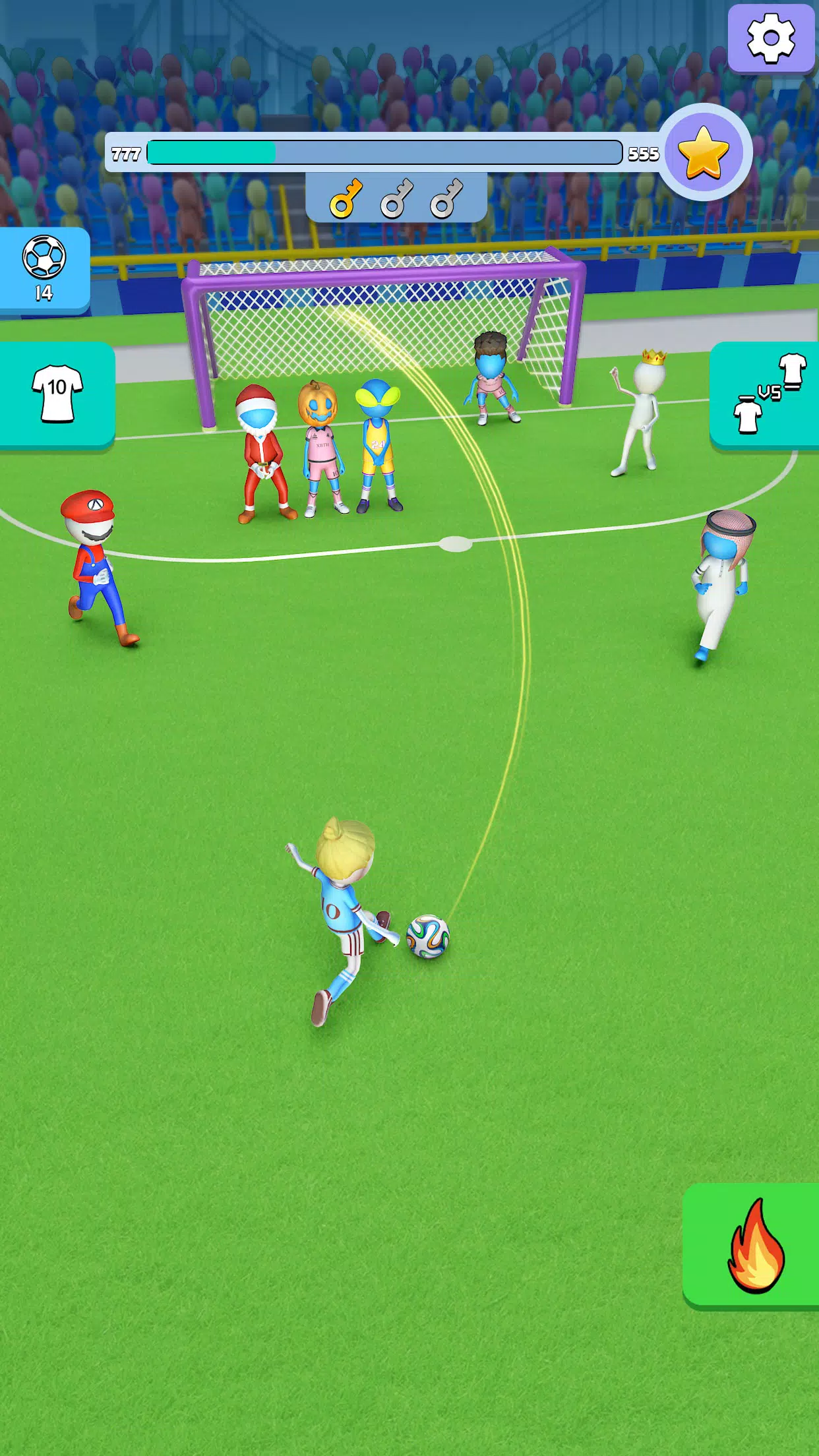 Kick It – Fun Soccer Game应用截图第1张