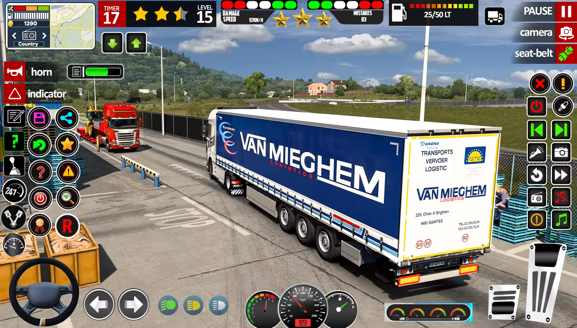 Truck Simulator: Truck Driver Capture d'écran 0