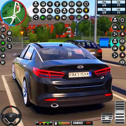 US School Car Game: Car Drive 螢幕截圖 0