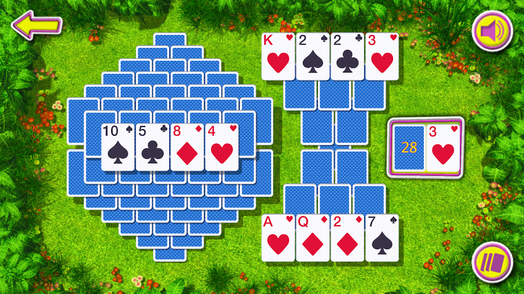 Summer Solitaire – The Free Tripeaks Card Game 螢幕截圖 3