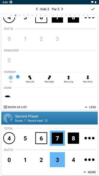 Golf Pad: Golf GPS & Scorecard 螢幕截圖 3