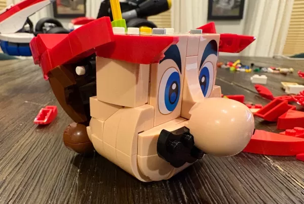 Lego Mario Kart Ekran Standı