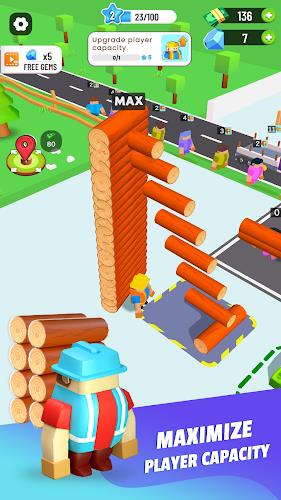 Wood Factory – Lumber Tycoon 螢幕截圖 1