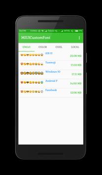 Custom Font Installer For MIUI 螢幕截圖 1