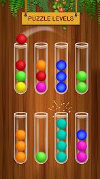 Ball Sort Woody Puzzle Game ဖန်သားပြင်ဓာတ်ပုံ 0