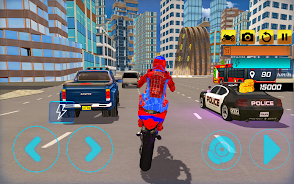 Superhero Stunt Bike Simulator 螢幕截圖 0